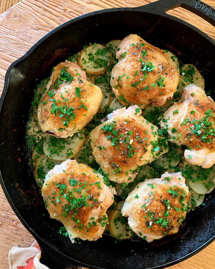 A Review of Ina Garten's Skillet-Roasted Chicken and Potatoes | Kitchn